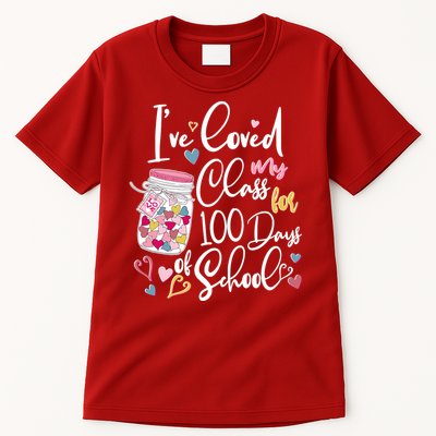 Cute I Loved My Class for 100 Days of School Valentine's Day Tall T-Shirt