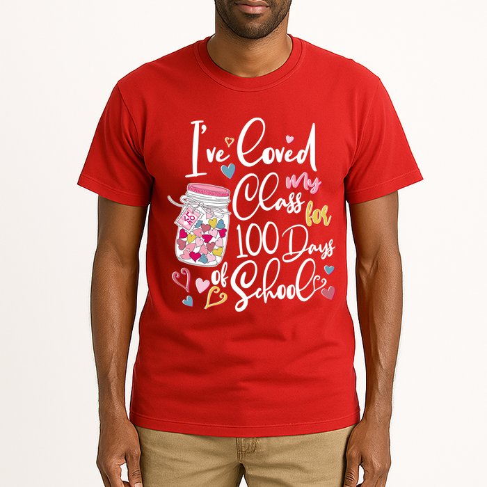 Cute I Loved My Class for 100 Days of School Valentine's Day Tall T-Shirt