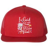 Cute I Loved My Class for 100 Days of School Valentine's Day Flat Bill Trucker Hat