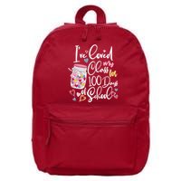 Cute I Loved My Class for 100 Days of School Valentine's Day 16 in Basic Backpack