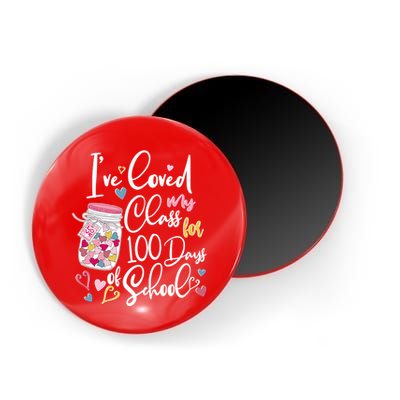 Cute I Loved My Class for 100 Days of School Valentine's Day Magnet