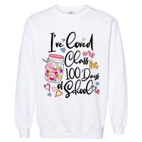 Cute I Loved My Class for 100 Days of School Valentine's Day Garment-Dyed Sweatshirt