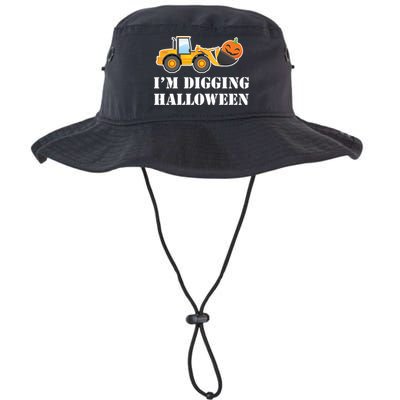 Cute I'm Digging Halloween Tractor Bucket Hat