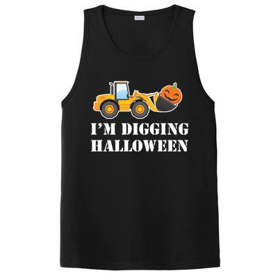 Cute I'm Digging Halloween Tractor PosiCharge Competitor Tank