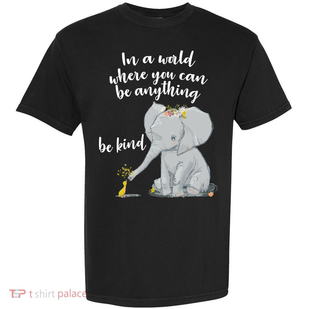 Cute Inspiring Be Anything Be Kind Garment-Dyed Heavyweight T-Shirt