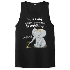 Cute Inspiring Be Anything Be Kind PosiCharge Competitor Tank