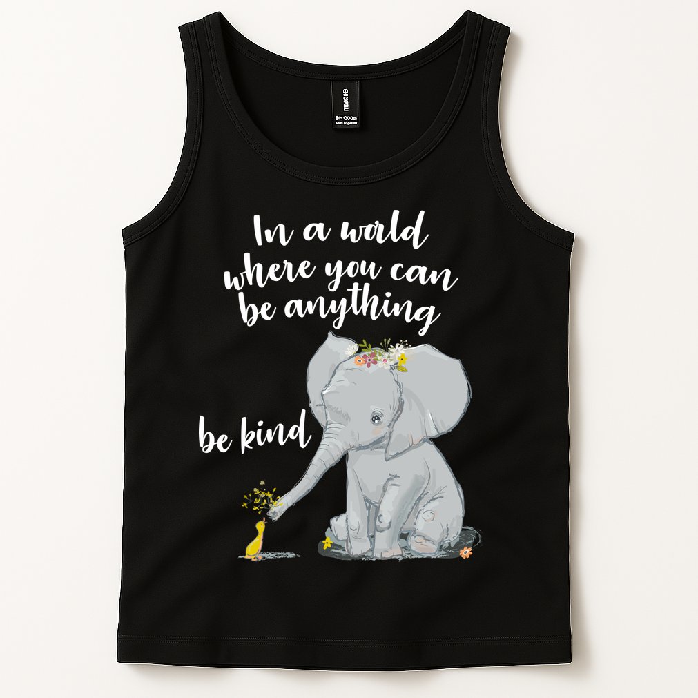 Cute Inspiring Be Anything Be Kind Tank Top