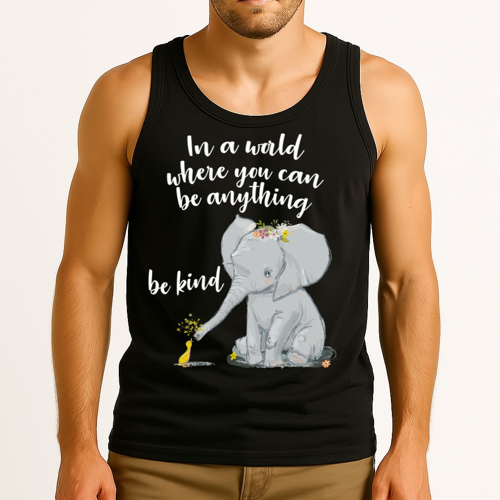 Cute Inspiring Be Anything Be Kind Tank Top