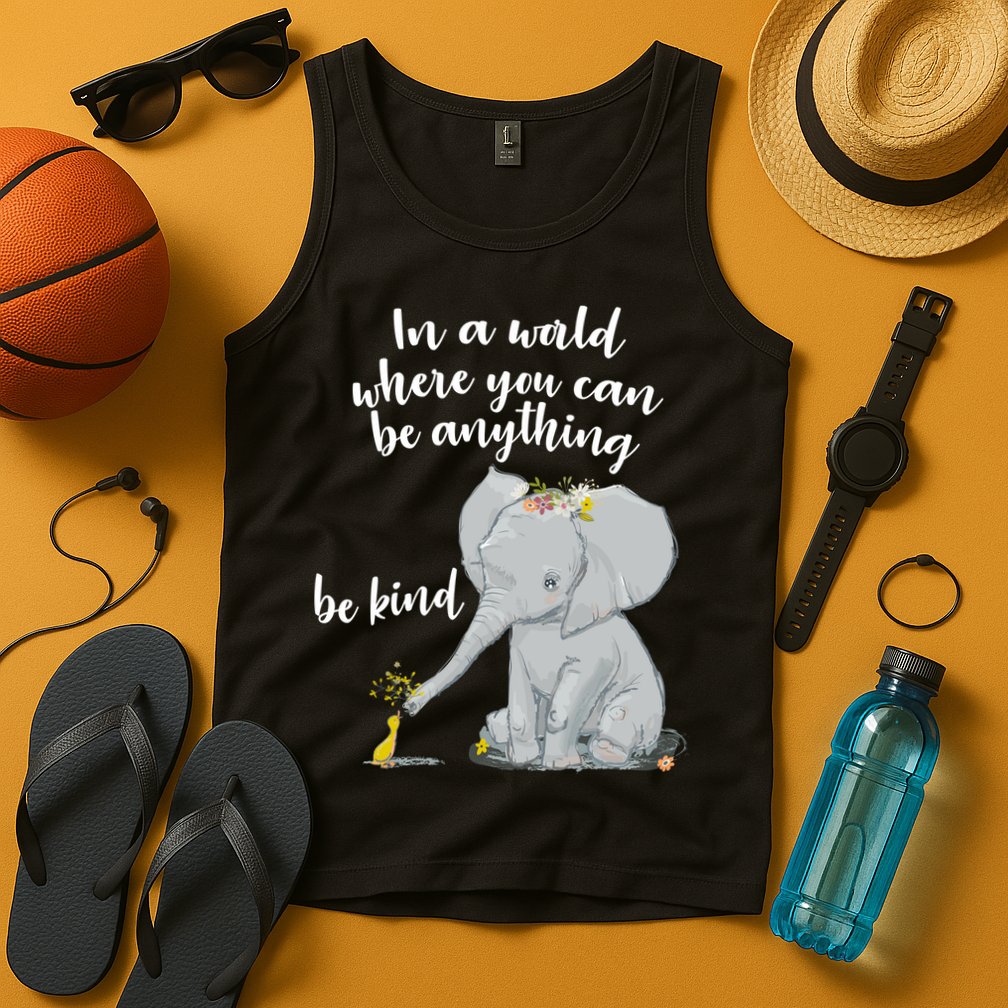 Cute Inspiring Be Anything Be Kind Tank Top