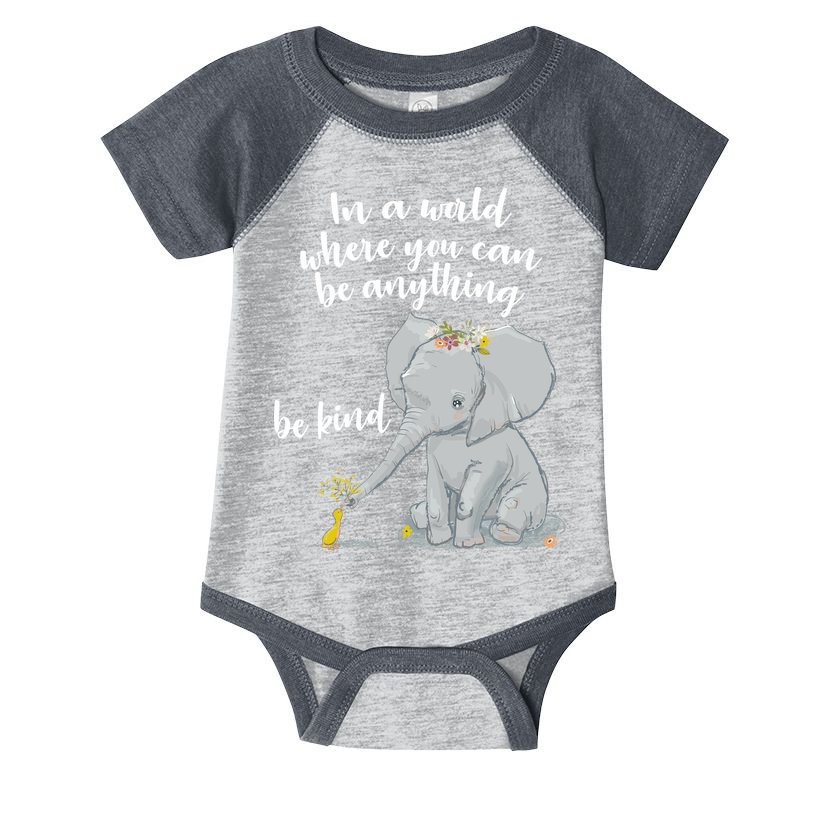Cute Inspiring Be Anything Be Kind Infant Baby Jersey Bodysuit