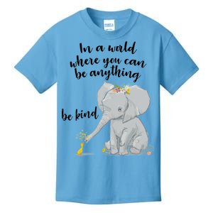 Cute Inspiring Be Anything Be Kind Kids T-Shirt