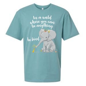 Cute Inspiring Be Anything Be Kind Sueded Cloud Jersey T-Shirt