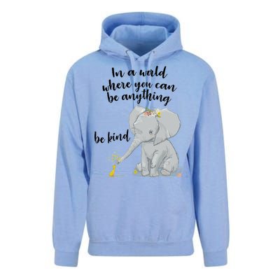 Cute Inspiring Be Anything Be Kind Unisex Surf Hoodie