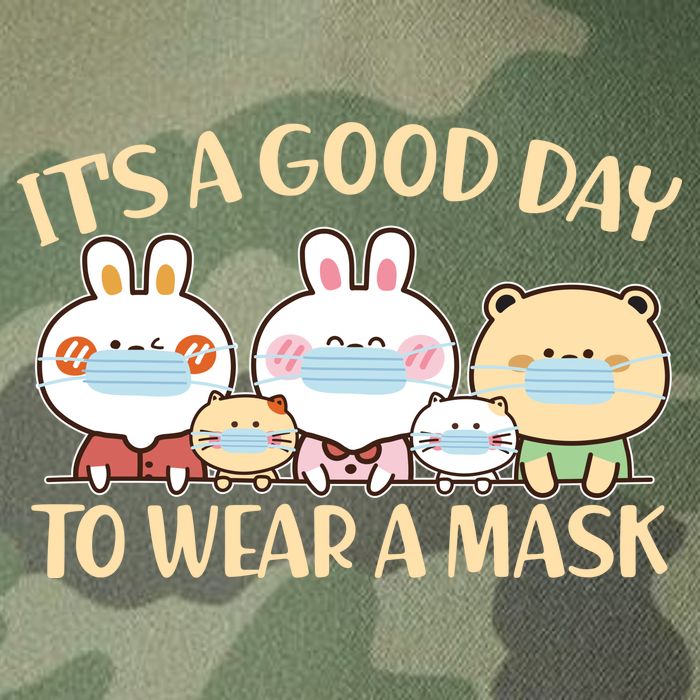 Cute It's A Good Day To Wear A Mask Legacy Tie Dye Trucker Hat