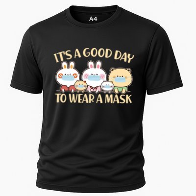Cute It's A Good Day To Wear A Mask Performance Shirt