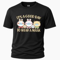 Cute It's A Good Day To Wear A Mask Cooling Performance Crew T-Shirt