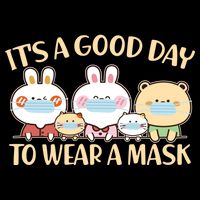 Cute It's A Good Day To Wear A Mask Apron