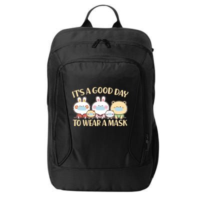 Cute It's A Good Day To Wear A Mask City Backpack