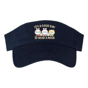 Cute It's A Good Day To Wear A Mask Valucap Bio-Washed Visor