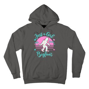 Cute Just a Girl Who Loves Bigfoot Hoodie