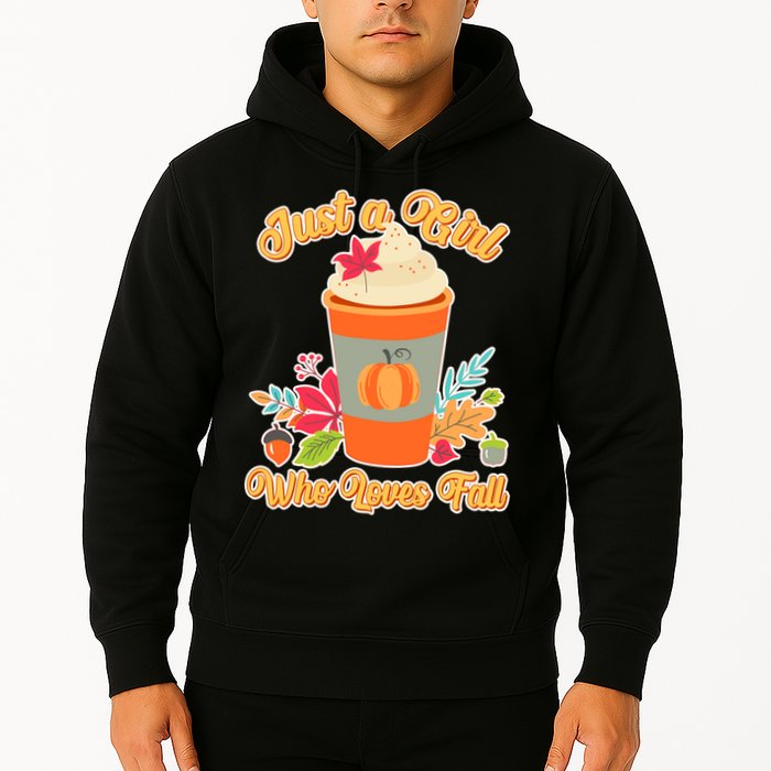 Cute Just A Girl Who Loves Fall Hoodie