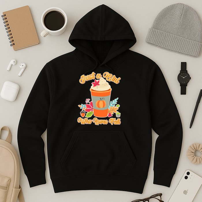 Cute Just A Girl Who Loves Fall Hoodie
