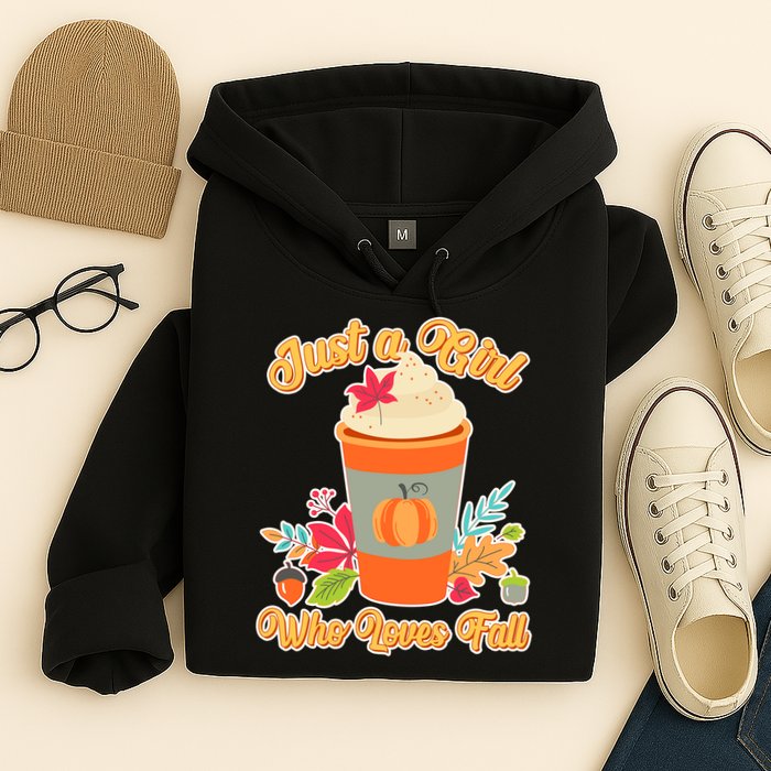 Cute Just A Girl Who Loves Fall Hoodie