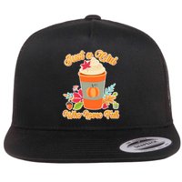 Cute Just A Girl Who Loves Fall Flat Bill Trucker Hat