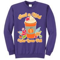 Cute Just A Girl Who Loves Fall Sweatshirt