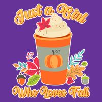 Cute Just A Girl Who Loves Fall Sweatshirt