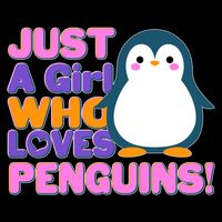 Cute Just A Girl Who Loves Penguins Baby Bodysuit