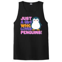 Cute Just A Girl Who Loves Penguins PosiCharge Competitor Tank