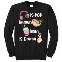 Cute K-Pop Raman Boba K-Drama Sweatshirt