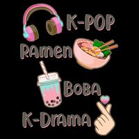 Cute K-Pop Raman Boba K-Drama Mug
