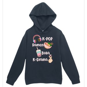 Cute K-Pop Raman Boba K-Drama Urban Pullover Hoodie