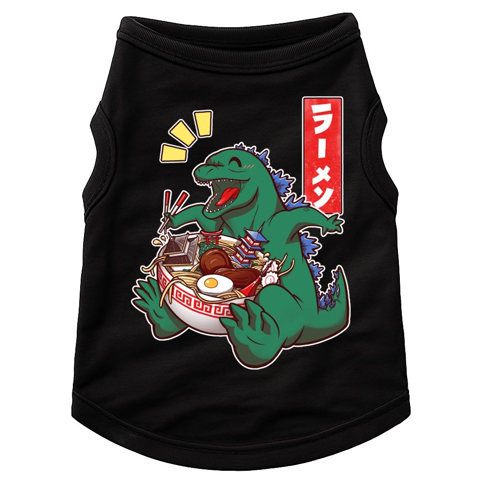 Cute Kaiju Ramen Doggie Tank