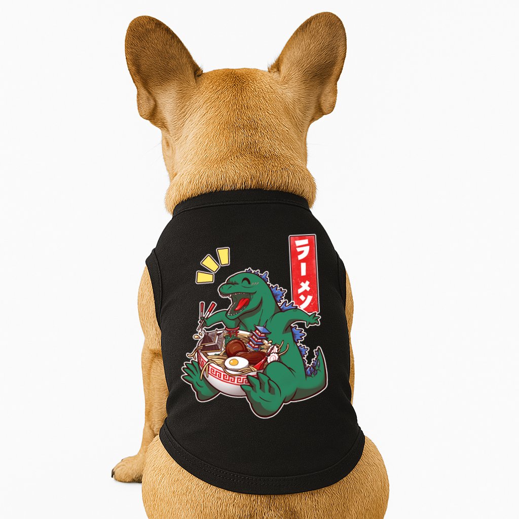 Cute Kaiju Ramen Doggie Tank