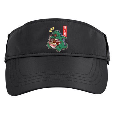 Cute Kaiju Ramen Adult Drive Performance Visor