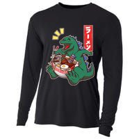 Cute Kaiju Ramen Cooling Performance Long Sleeve Crew