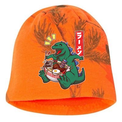 Cute Kaiju Ramen Kati - Camo Knit Beanie