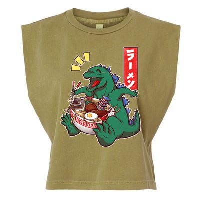 Cute Kaiju Ramen Garment-Dyed Women's Muscle Tee