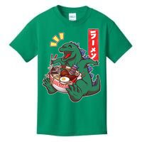 Cute Kaiju Ramen Kids T-Shirt