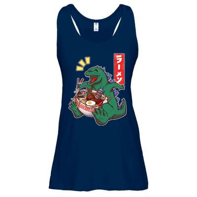 Cute Kaiju Ramen Ladies Essential Flowy Tank