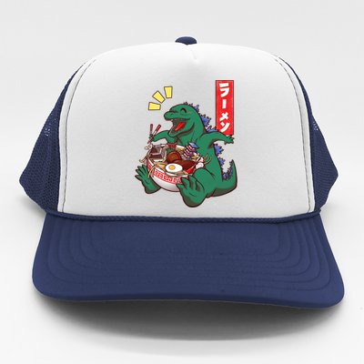 Cute Kaiju Ramen Trucker Hat