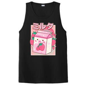 Cute Kawaii Japanese Strawberry Milk PosiCharge Competitor Tank