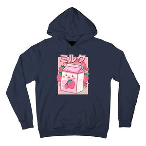 Cute Kawaii Japanese Strawberry Milk Hoodie