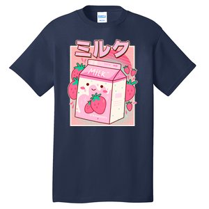 Cute Kawaii Japanese Strawberry Milk Tall T-Shirt