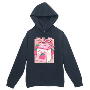 Cute Kawaii Japanese Strawberry Milk Urban Pullover Hoodie