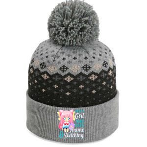 Cute Kawaii Just a Girl Who Loves Anime and Sketching The Baniff Cuffed Pom Beanie