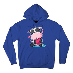 Cute Kawii Cow Hearts Hoodie